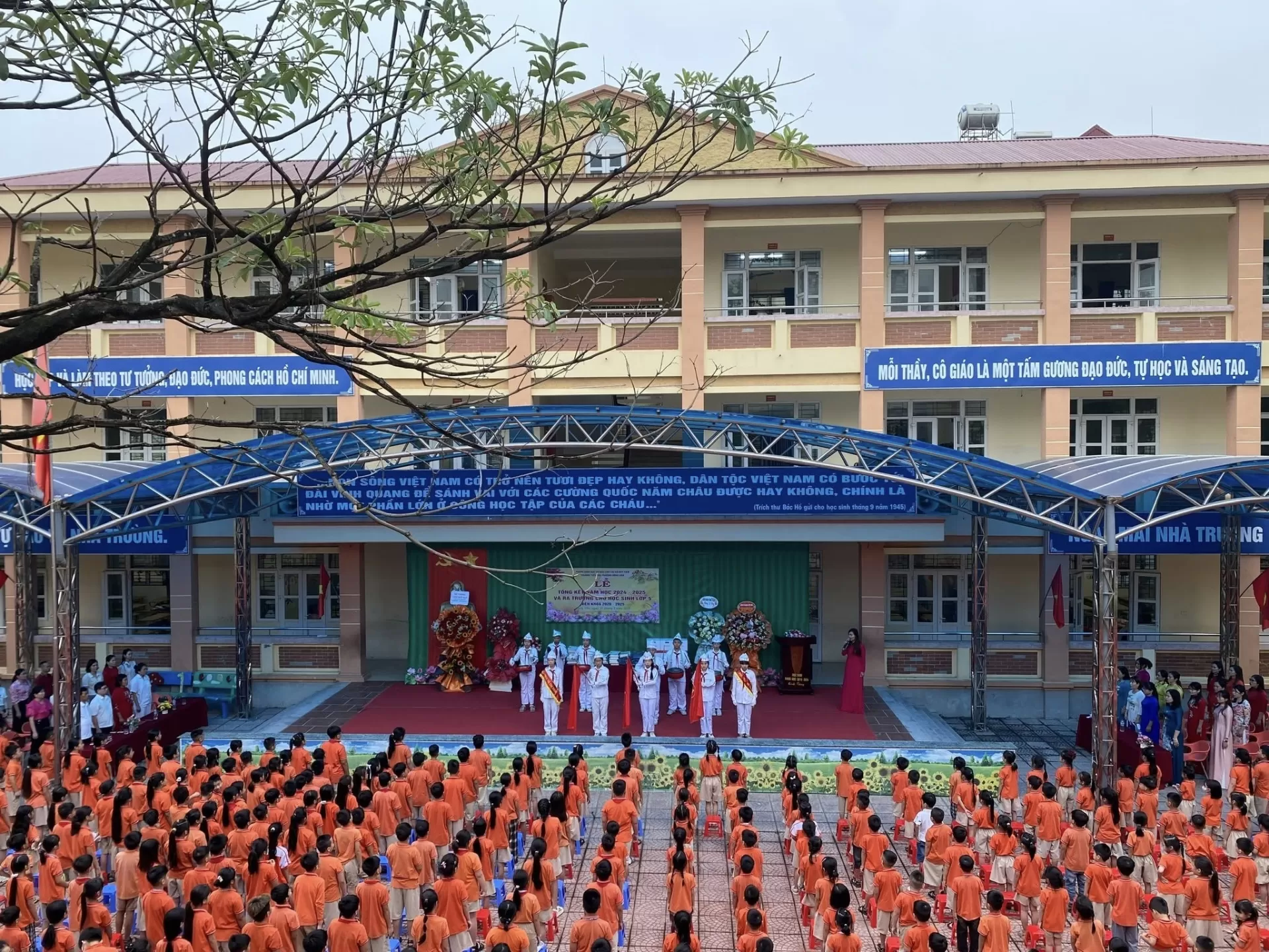 Thi công cơ điện dự án trường học tại Đồng Văn - Ninh Bình