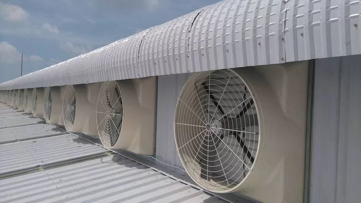 Lắp đặt ống thông gió KCN Đồng Văn 2